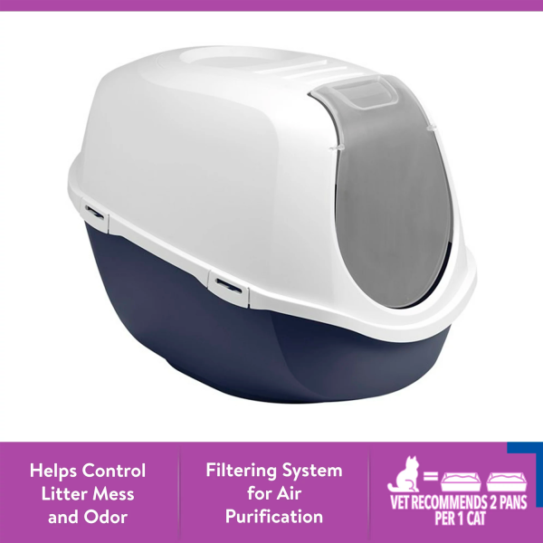 Vibrant Life Mega Smart Cat Cove Covered Litterbox - Image 3