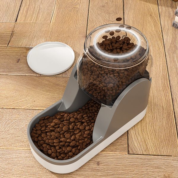 Cat Water Fountain Automatic Pet Feeder Auto Food Dispenser For Dog Drinkin Feeding Bowl Dry Food Supplies Large Capacity - Image 4
