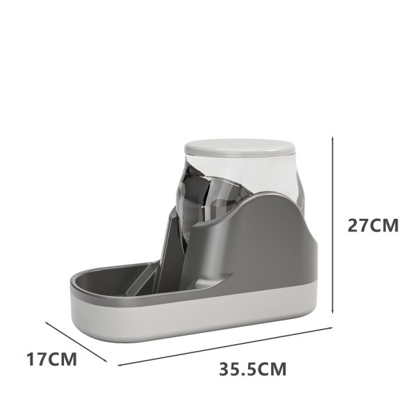 Cat Water Fountain Automatic Pet Feeder Auto Food Dispenser For Dog Drinkin Feeding Bowl Dry Food Supplies Large Capacity - Image 2